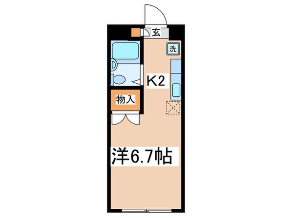 エステ－トピアＤＡＩＧＯの物件間取画像